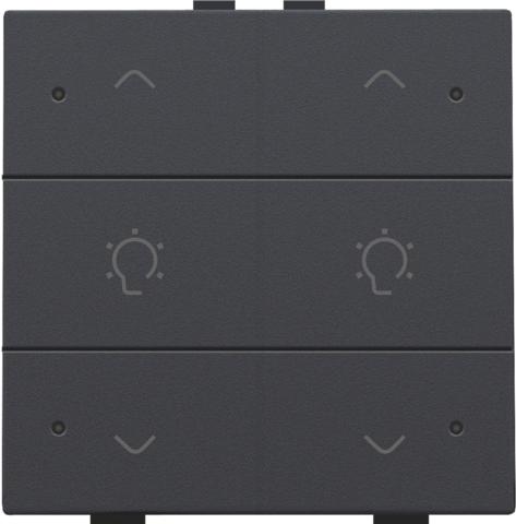 DUBBELE DIMBEDIENING MET LED, VOOR NIKO HOME CONTROL