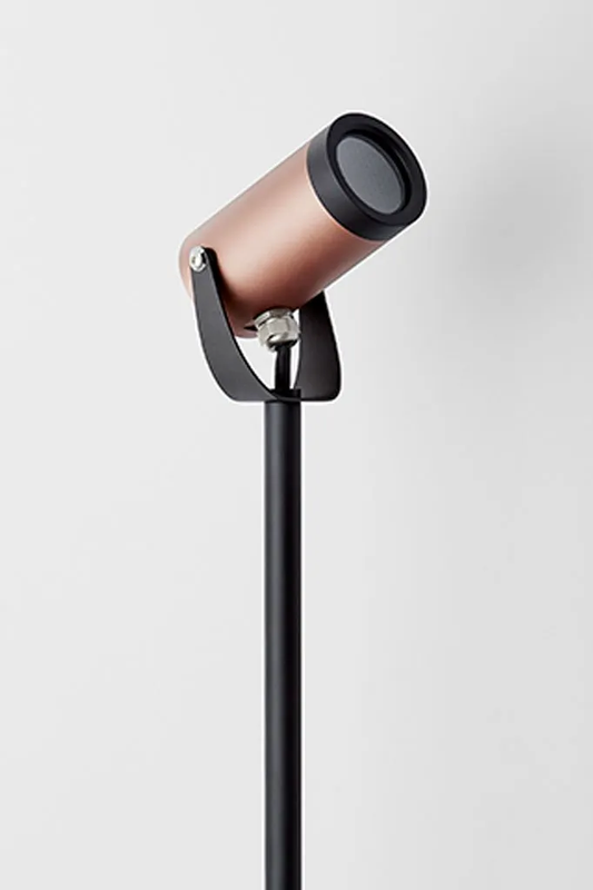 [DIO-DI900411427] DX STEM D.54 - 5W H.510 52° 3000K 230V IP65 without honeycomb - Black