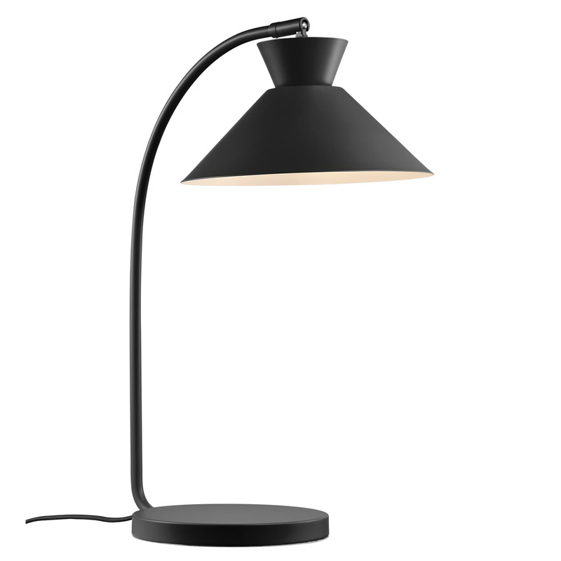 [NDL-2213385003] Dial 25 - Tafellamp - Zwart - E27