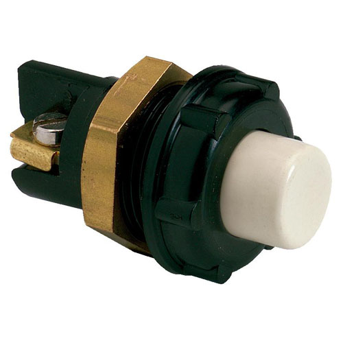 Drukknop inbouw 230V/24V=