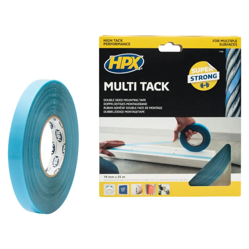 [HPX-PA1925] Dubbelzijdige Multi-tack tape - semi trans 19mm x 25m