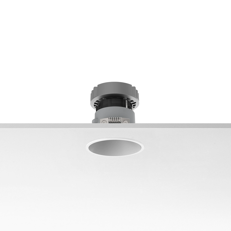 [FLO-03.4298.B1] EASY KAP 80 FIX RD WHITE FL LED AR 27K C90 9.2W