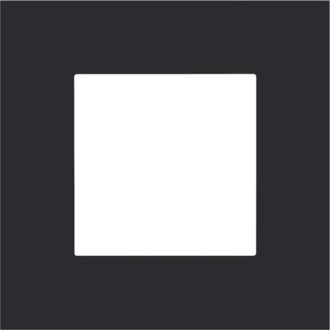 ENKELVOUDIGE AFDEKPLAAT