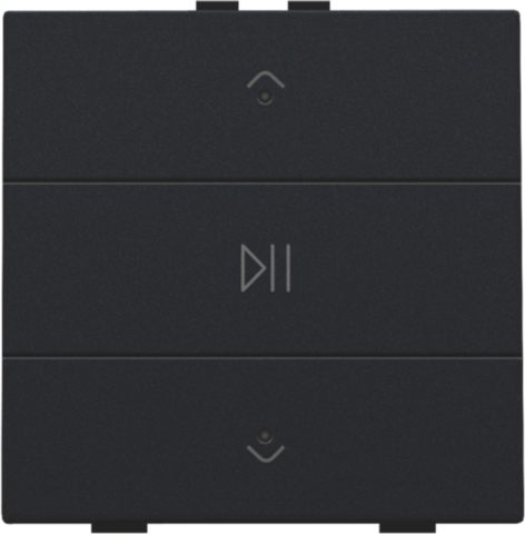 ENKELVOUDIGE AUDIOBEDIENING MET LEDS, VOOR NIKO HOME CONTROL