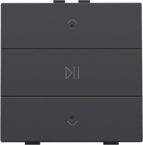 ENKELVOUDIGE AUDIOBEDIENING MET LEDS, VOOR NIKO HOME CONTROL