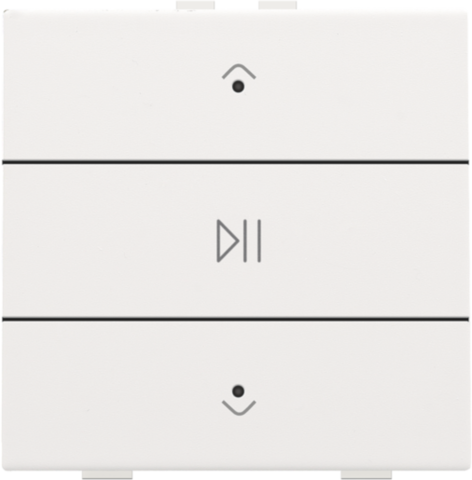 [NIK-154-52073] ENKELVOUDIGE AUDIOBEDIENING MET LEDS, VOOR NIKO HOME CONTROL