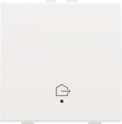 [NIK-154-52921] ENKELVOUDIGE DRUKKNOP MET LED EN COMFORTSENSOREN EN SYMBOOL