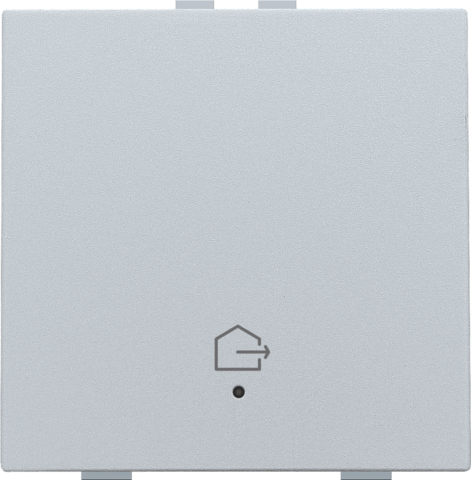 ENKELVOUDIGE DRUKKNOP MET LED EN COMFORTSENSOREN EN SYMBOOL