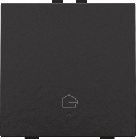 ENKELVOUDIGE DRUKKNOP MET LED EN COMFORTSENSOREN EN SYMBOOL