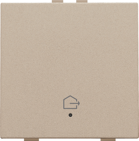 [NIK-157-52921] ENKELVOUDIGE DRUKKNOP MET LED EN COMFORTSENSOREN EN SYMBOOL