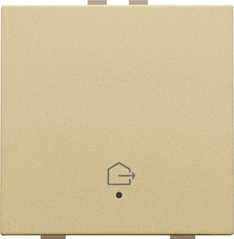 [NIK-221-52921] ENKELVOUDIGE DRUKKNOP MET LED EN COMFORTSENSOREN EN SYMBOOL