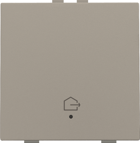 [NIK-123-52921] ENKELVOUDIGE DRUKKNOP MET LED EN COMFORTSENSOREN EN SYMBOOL