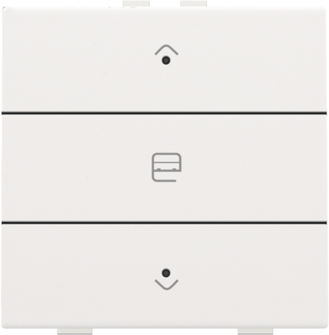 [NIK-154-52033] ENKELVOUDIGE MOTORSTURINGSBEDIENING MET LED, NIKO HOME CONTROL