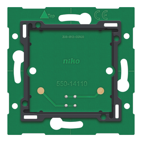 [NIK-550-14110] ENKELVOUDIGE MUURPRINT MET CONNECTOR VOOR NIKO HOME CONTROL