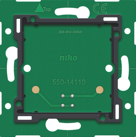 [NIK-550-14110] ENKELVOUDIGE MUURPRINT MET CONNECTOR VOOR NIKO HOME CONTROL