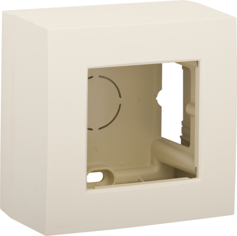 ENKELVOUDIGE OPBOUWKIT VOOR OPBOUWMONTAGE VAN 1 INBOUWFUNCTIE