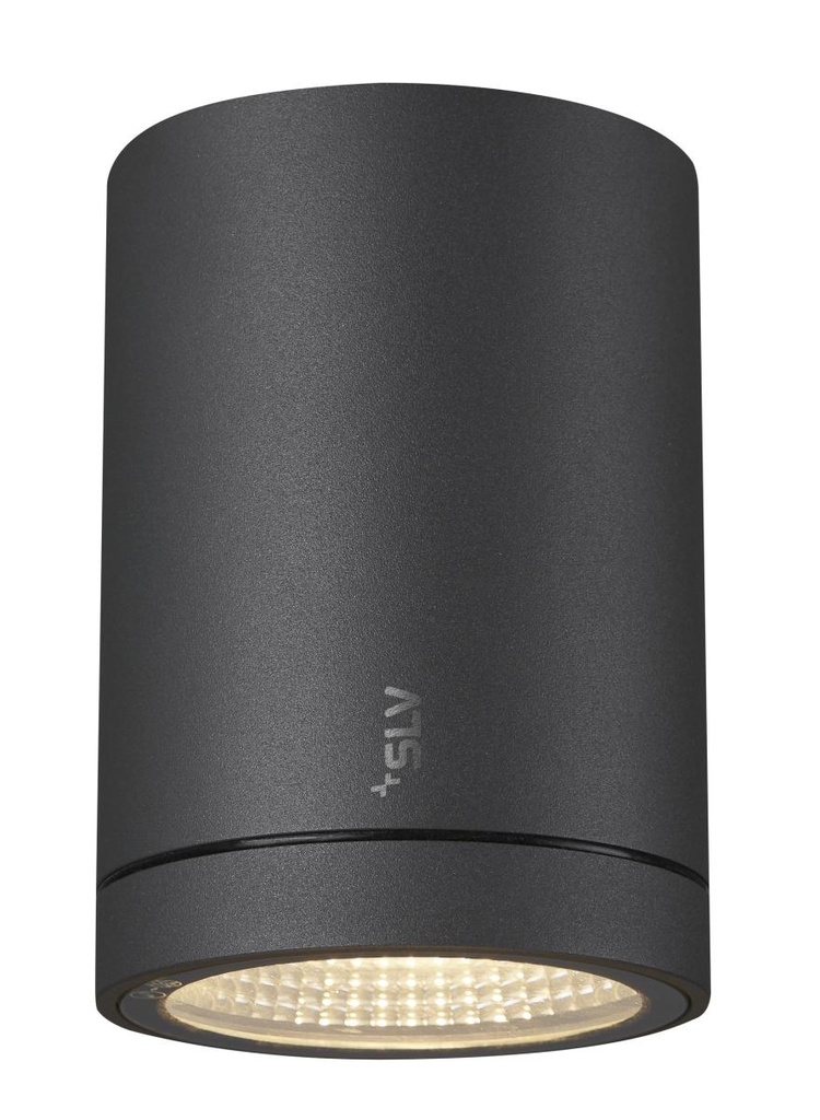 ENOLA ROUND S, outdoor LED plafondarmatuur antraciet