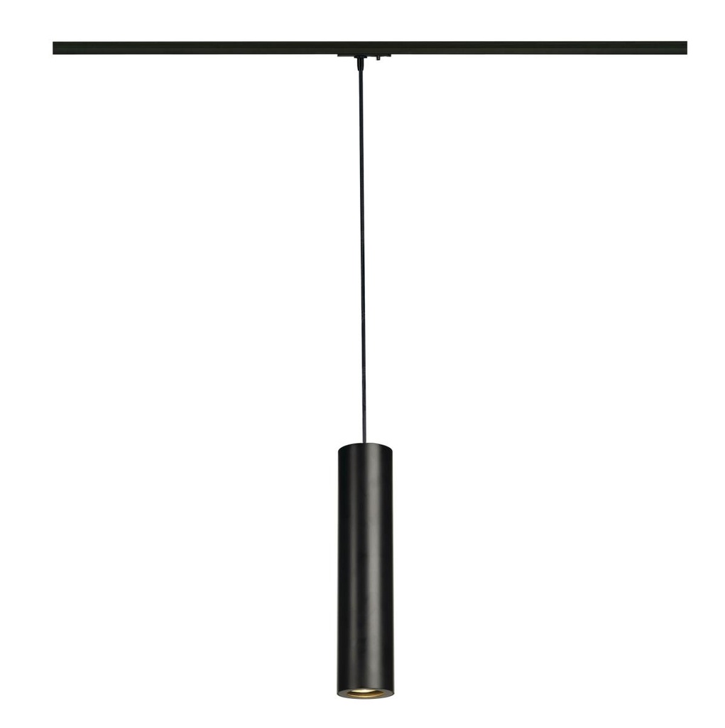[SLV-143960] ENOLA_B, pendelarmatuur voor 1-fase 230V stroomrail, QPAR51, zwart, max. 50W, incl. 1-fase adapter z