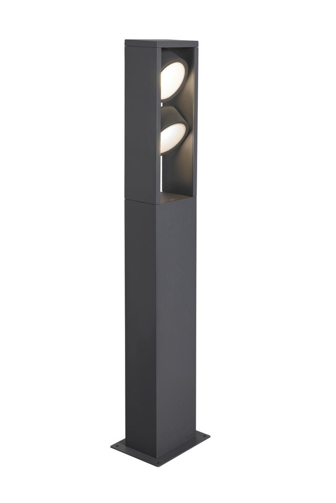 [SLV-1004751] ESKINA FRAME 75 FL, outdoor led staande lamp double antraciet CCT switch 3000/4000K