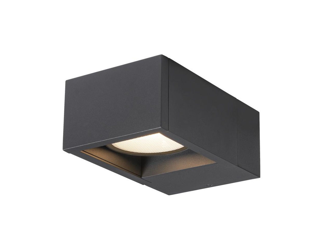 [SLV-1004747] ESKINA FRAME WL, outdoor led wandopbouwarmatuur antraciet CCT switch 3000/4000K