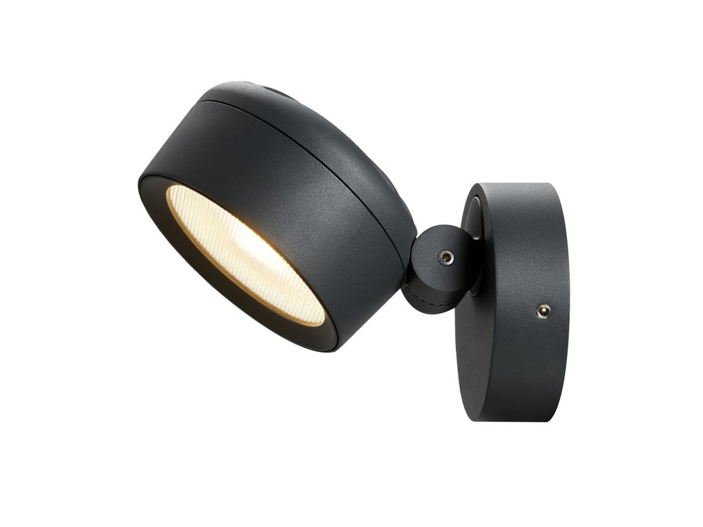 [SLV-1002903] ESKINA, outdoor wand- en plafondarmatuur, antraciet, 3000/4000K, IP65, dimbaar