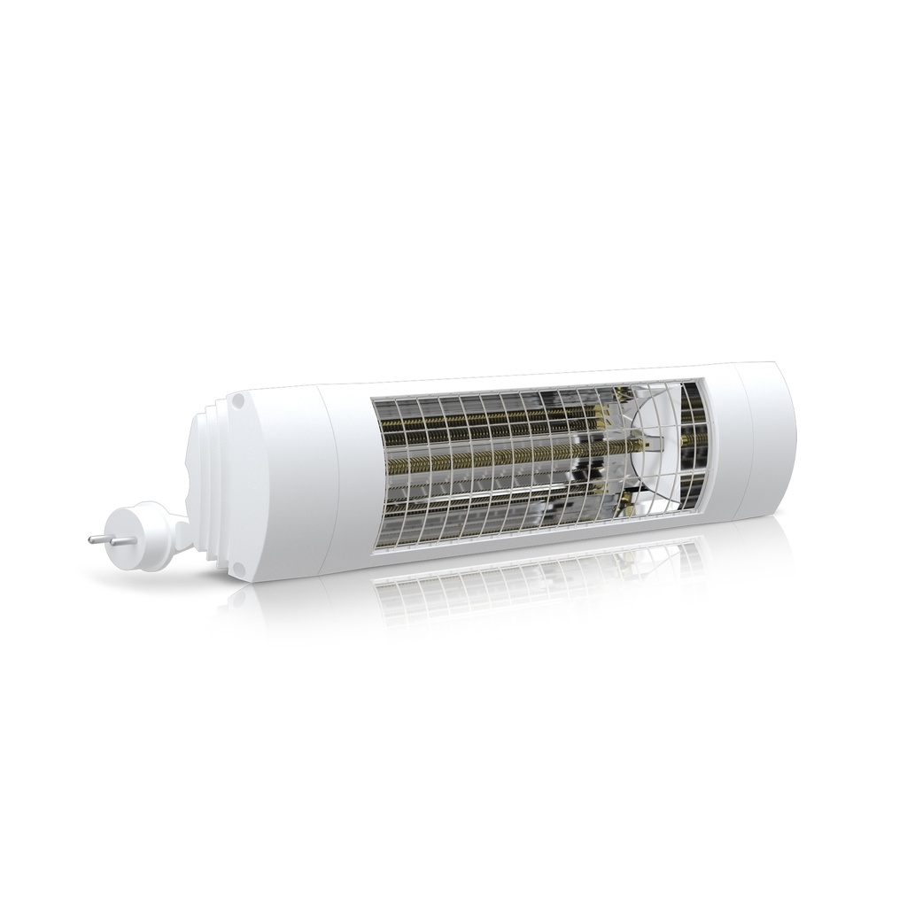 [ETH-45052] EXO COMFORT infraroodstraler 1400W Wit 9016 IP65