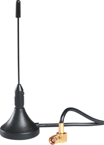 EXTERNE ANTENNE MET CONNECTOR VOOR DRAADLOZE TOEPASSINGEN