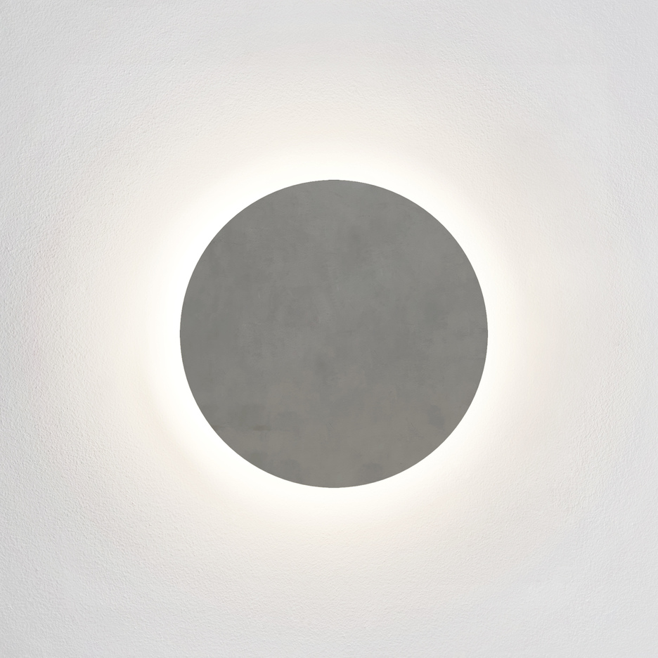 Eclipse Round 300 LED Matt Concrete
