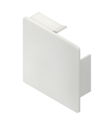 Eindstuk HKL, RAL 9001, 60x90mm