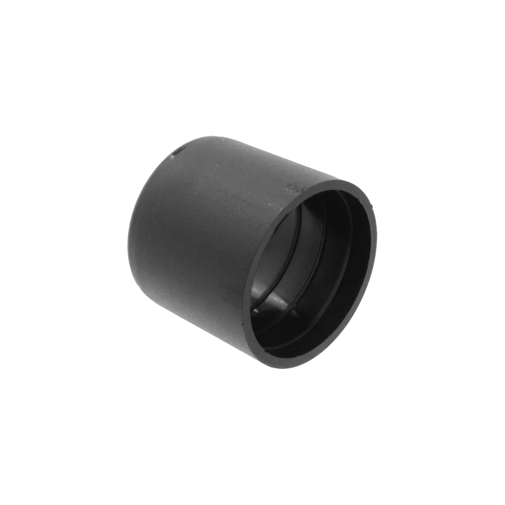 [GSV-EC20BLACK] Eindtul voor PVC buis  Zwart 20mm