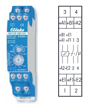 Elektr. Impulsschakelaar met centr. bed. 2NO 16A