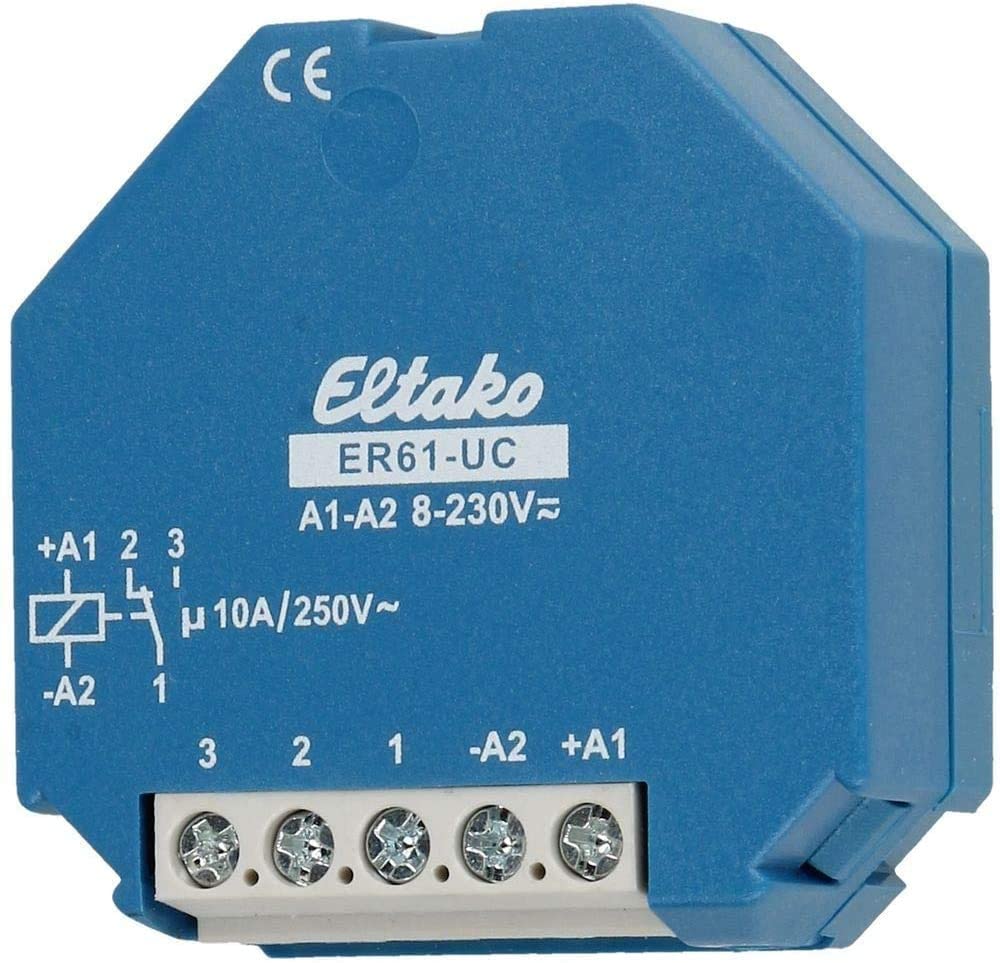 Elektr. Inbouwimpulsschakelaar 1NO 10A