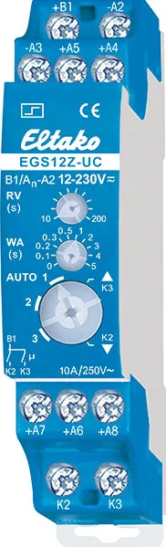 [ELT-EGS12Z-UC] Elektronische impuls-groepenschakelaar 1+1NO 16A