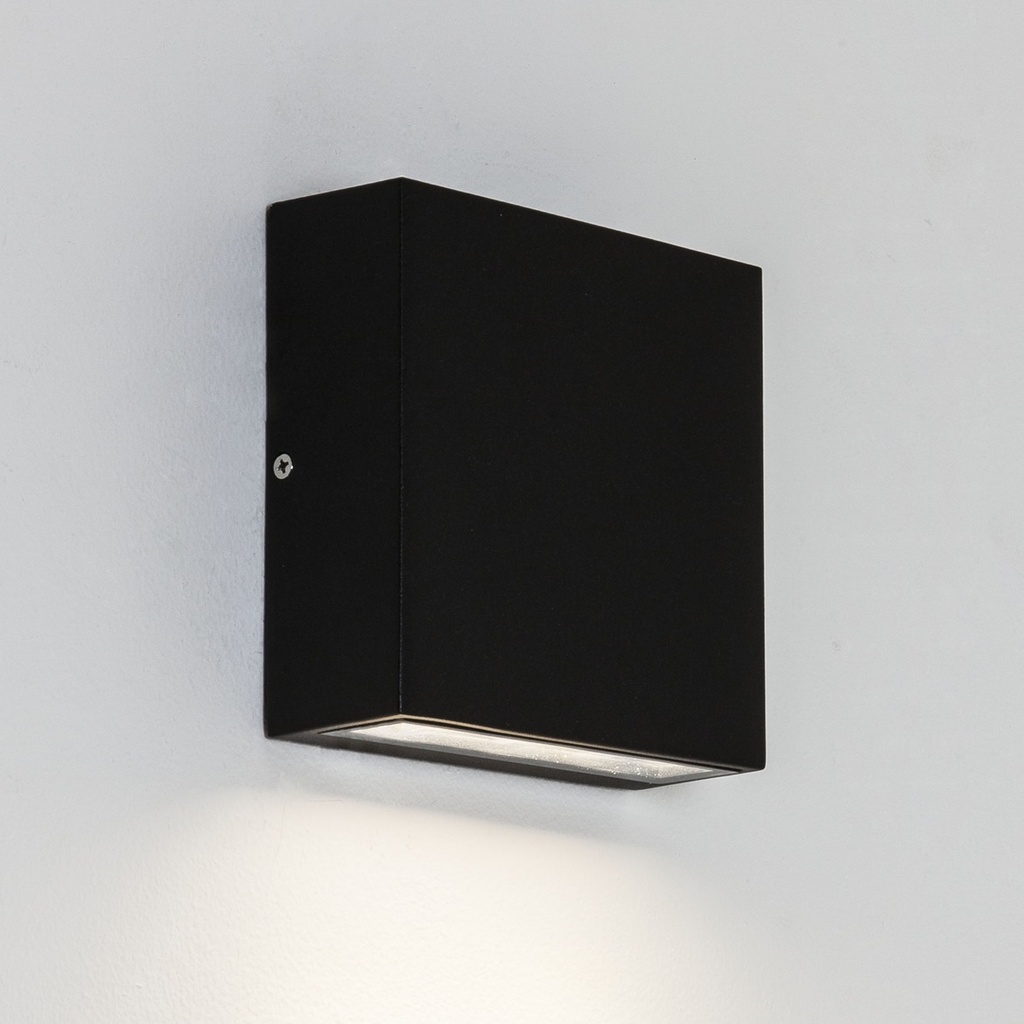 Elis Single LED Textured Black