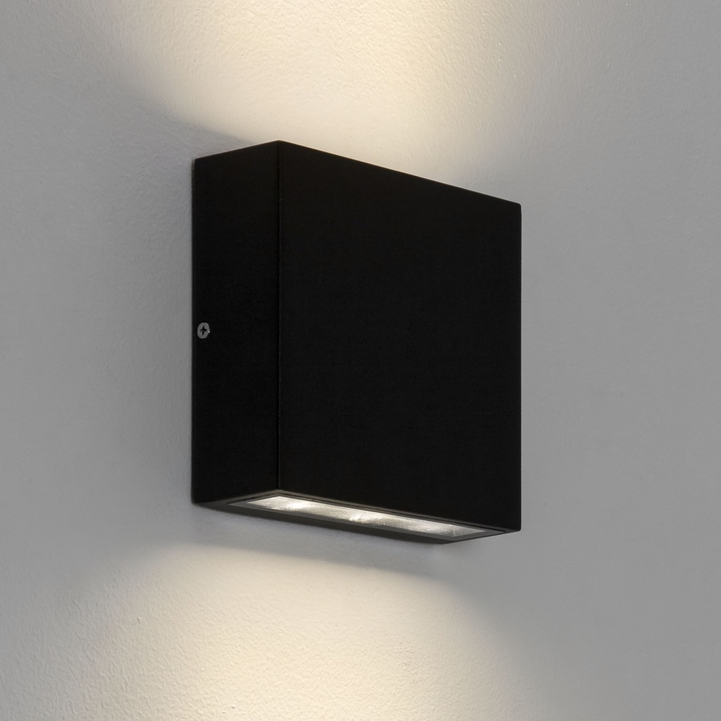 Elis Twin LED Textured Black