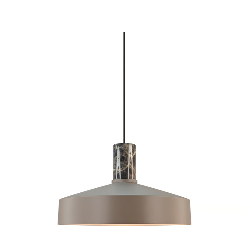 [NDL-2512013018] Elvas 37 - Hanglamp - Licht Bruin / Marmer - E27