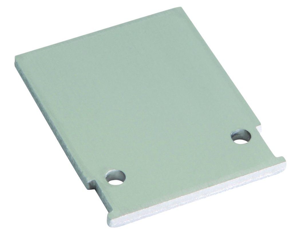 End Cap Vierkant alu