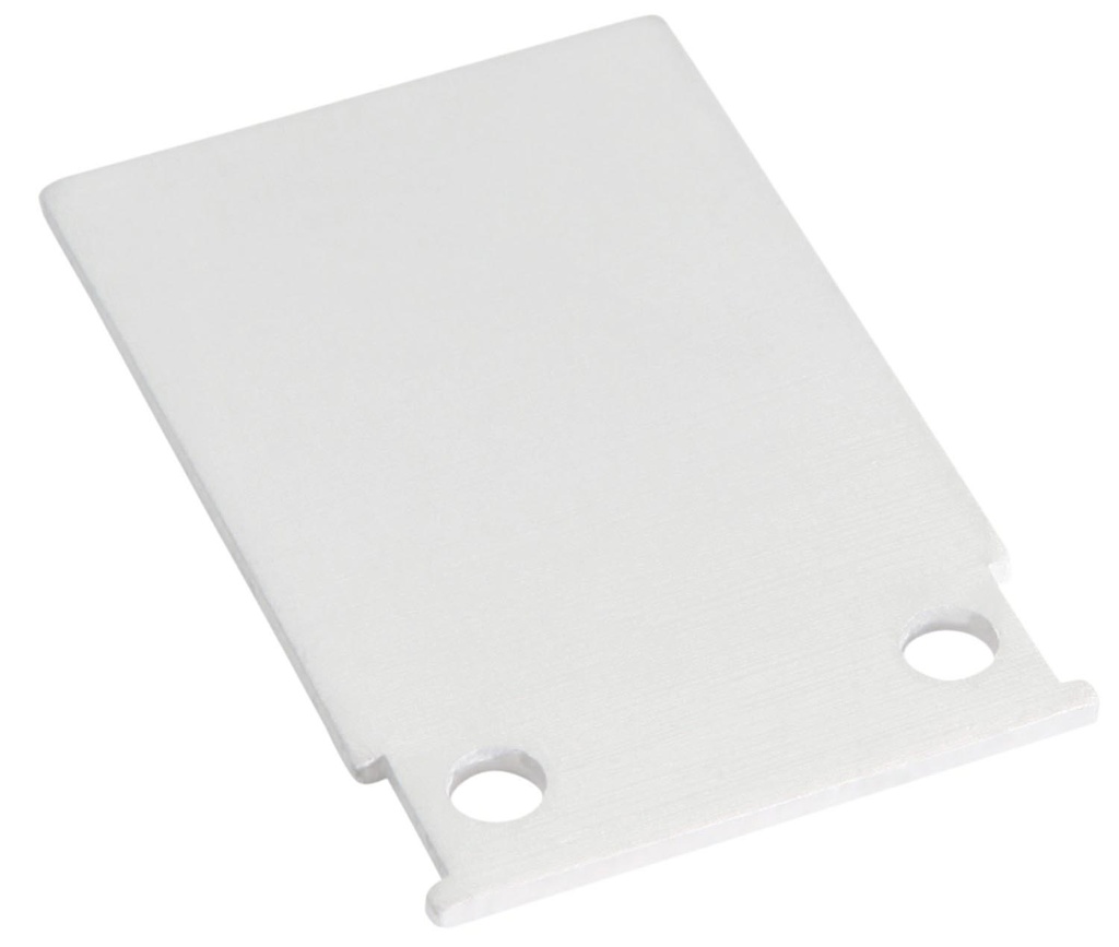 End Cap Vierkant wit