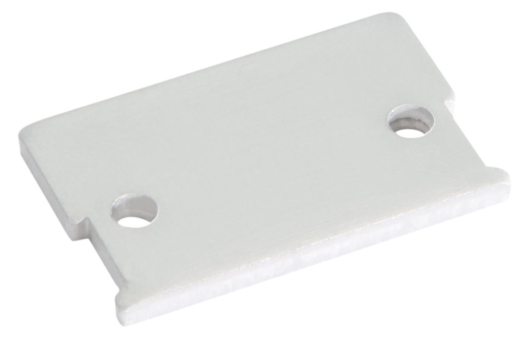 [UNI-L69BS3EW] End Cap Vlak wit