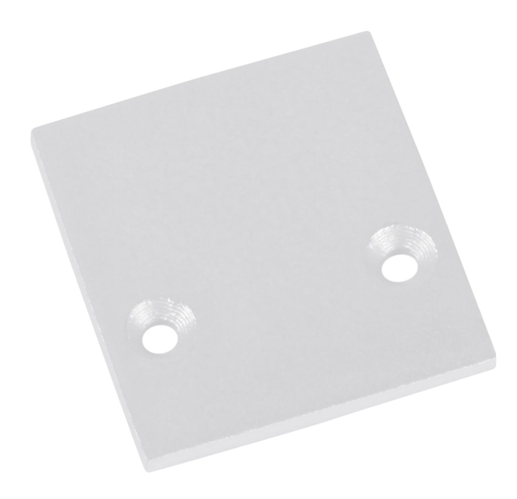 [UNI-L6902S3EW] End Cap Vlak wit