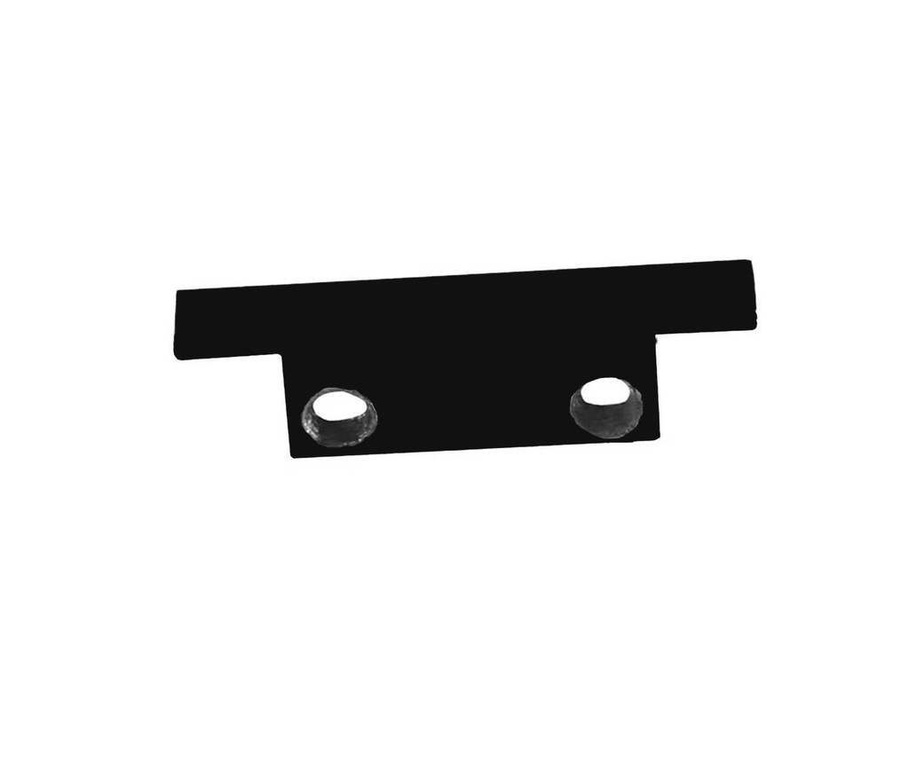 [UNI-L695FS3EB] End Cap Vlak zwart