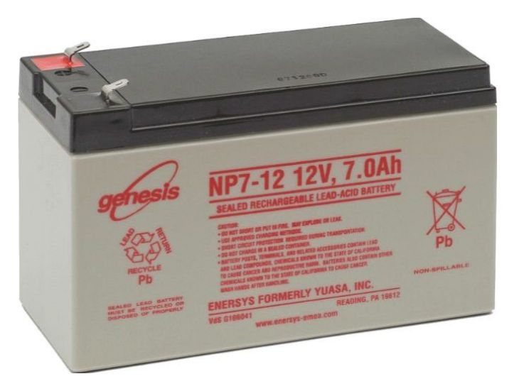 [RSC-ENP7-12] EnerSys NP-batterij 12V-7Ah