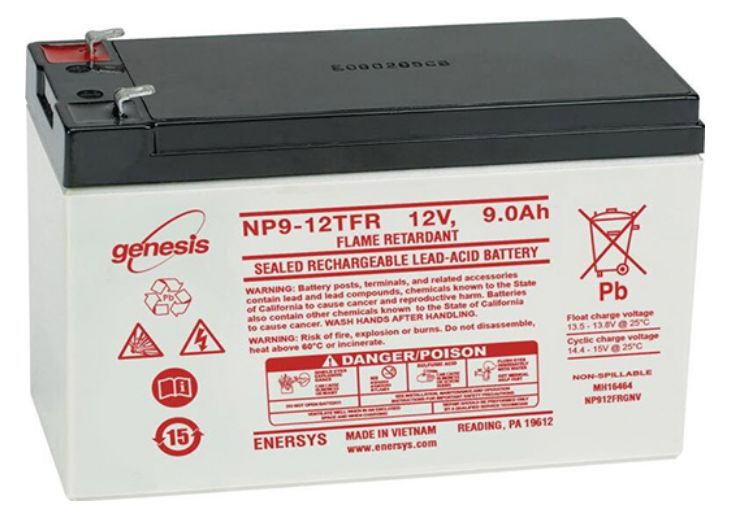 EnerSys NP-batterij 12V-9Ah