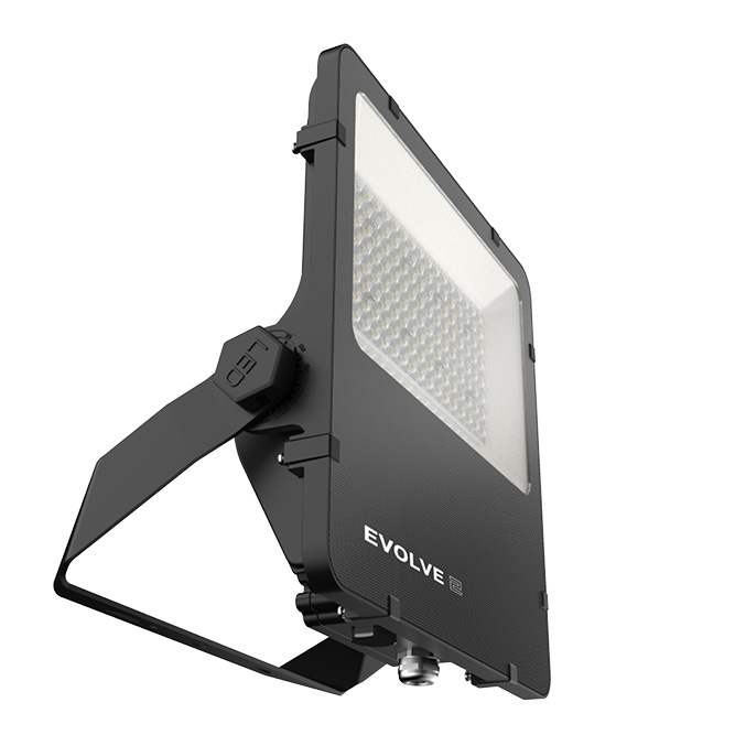 [ITT-EV75BAS4] Evolve2 75W 4000K asym 135x60gr zwart ENEC