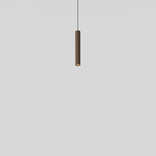 Extruded Stripped Suspended 46 300 1x LED 2700K Flood DE Bronze Anodised