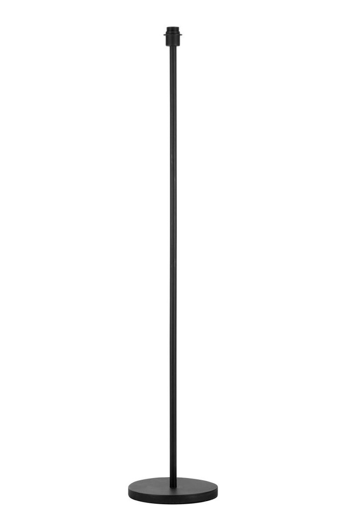[SLV-155790] FENDA, staanlamp, voetplaat, TC-(D,H,T,Q)SE, zwart, zonder kap, max. 60W