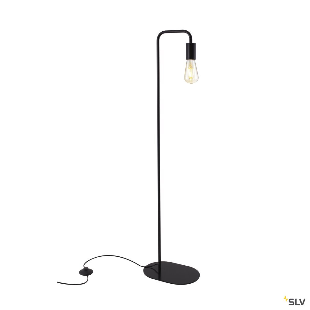 FITU FL, indoor staanlamp, E27, zwart, max. 24W
