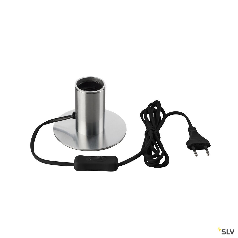 [SLV-1001678] FITU TL, indoor tafellamp, alu geborsteld, E27, max. 10W