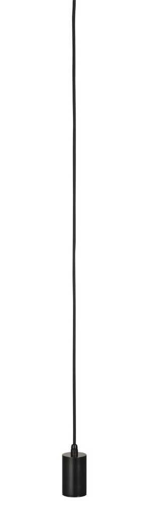 [SLV-132690] FITU, hanglamp, A60, rond, zwart, kabel van 5 m met open kabeleinde, max. 60 W