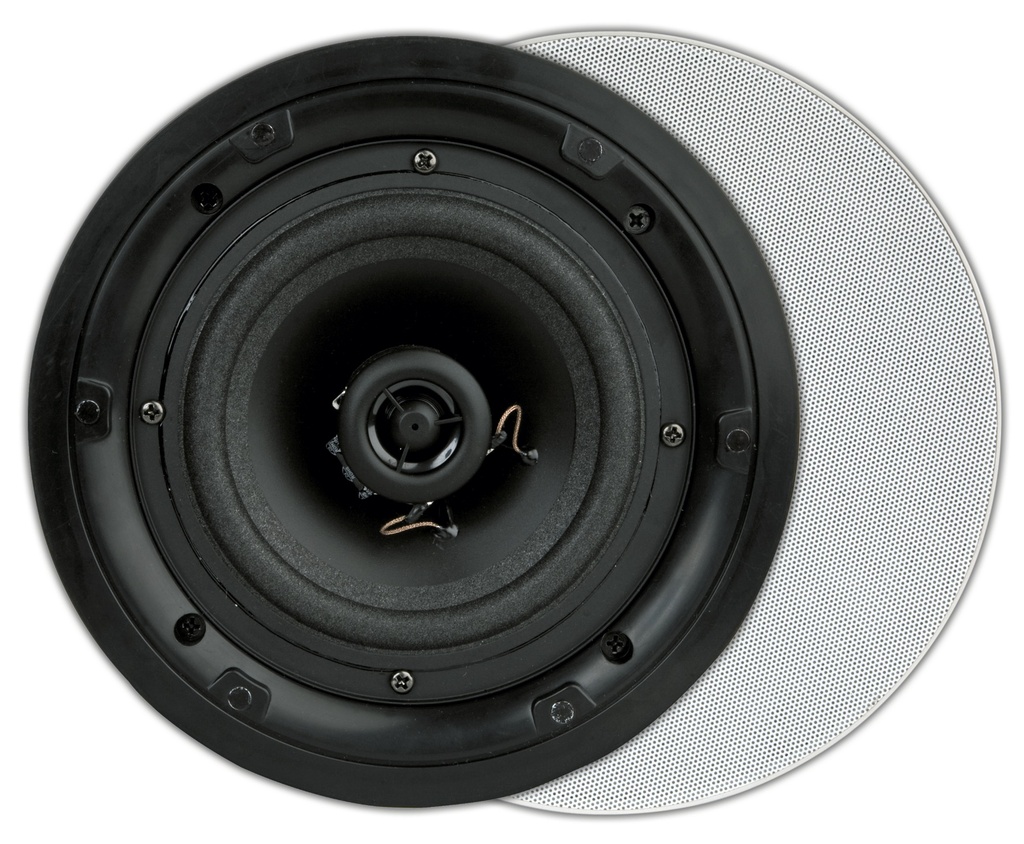 [ART-FL501] FL501, flat, 2-weg inbouw LS, rond, 70W, wit (2pc)